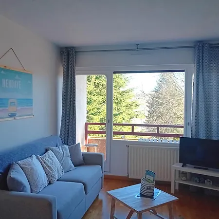 Appartement Moderne A Hendaye, Proche Commerces, Salon Lumineux, Terrasse Et Parking Prive - Fr-1-239-1019 Exterior photo