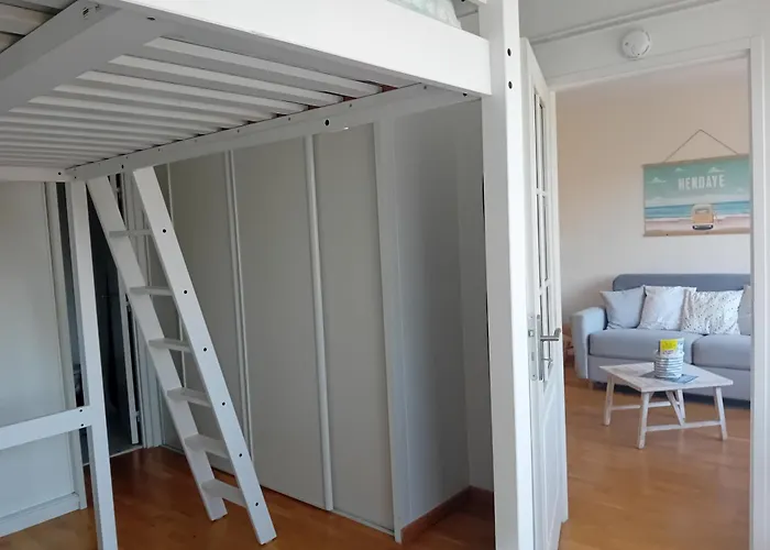 Appartement Moderne A Hendaye, Proche Commerces, Salon Lumineux, Terrasse Et Parking Prive - Fr-1-239-1019